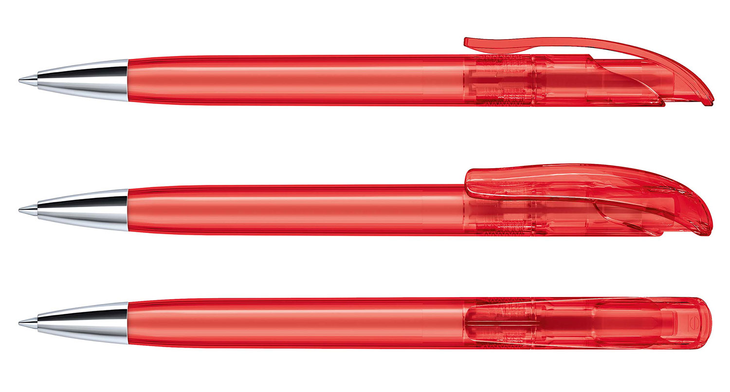Senator Kugelschreiber Challenger MT Rot Clear