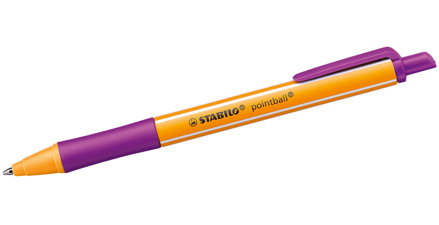 STABILO Kugelschreiber pointball Lila