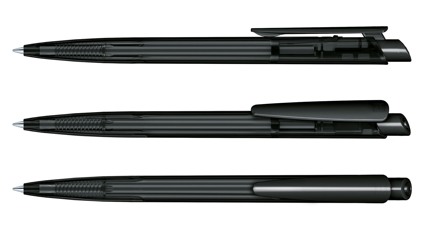 Senator Kugelschreiber Dart Schwarz Clear