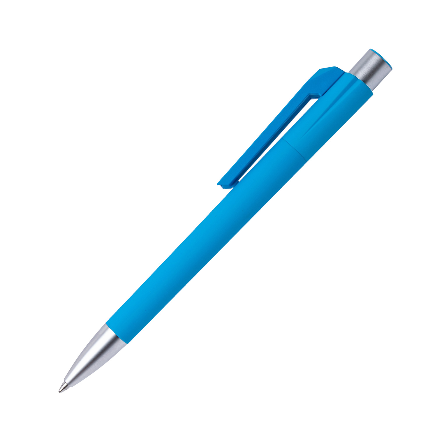 Burger Swiss Pen Kugelschreiber Prisma Soft 1101 Hellblau