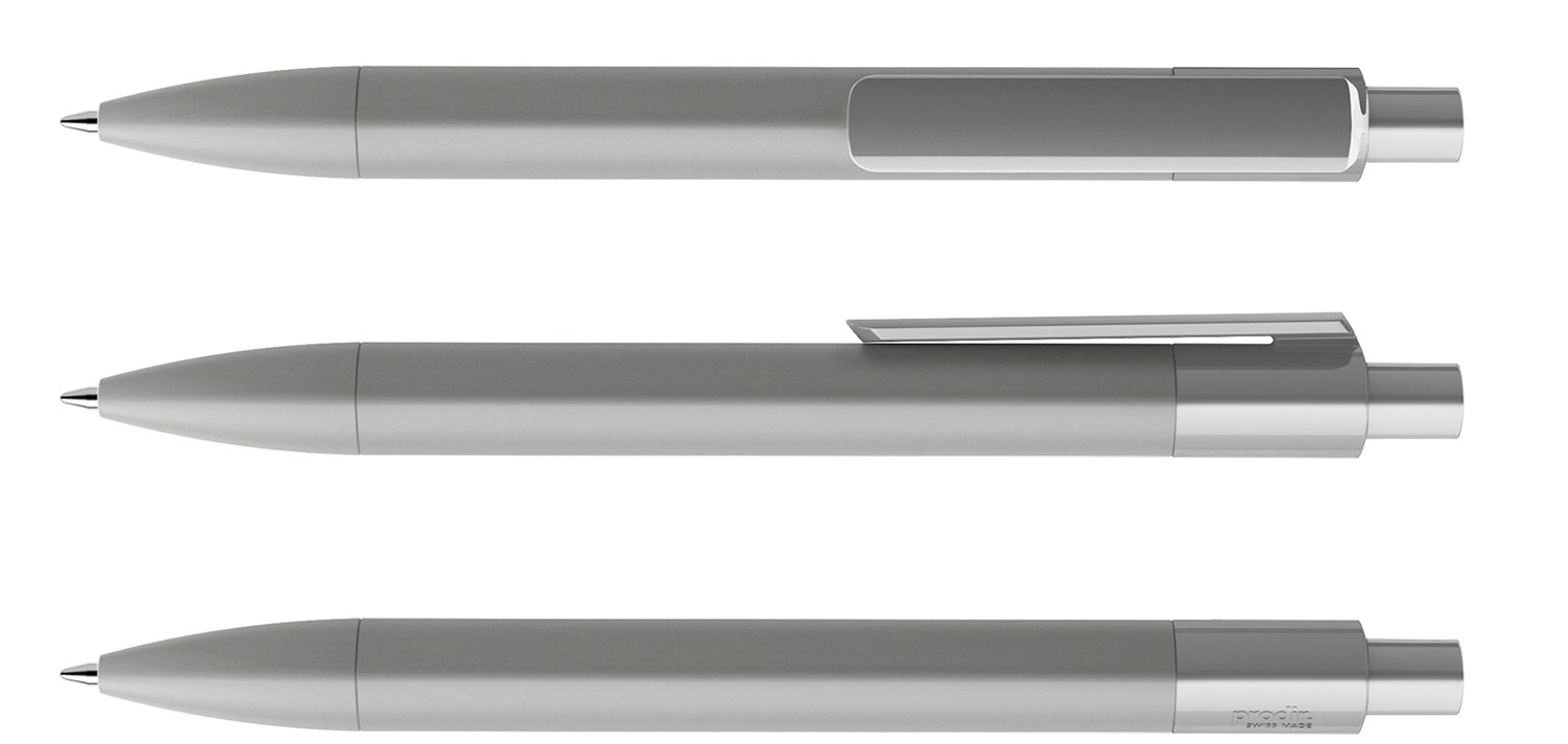 Prodir Kugelschreiber DS4 PMM M70 Grau Matt