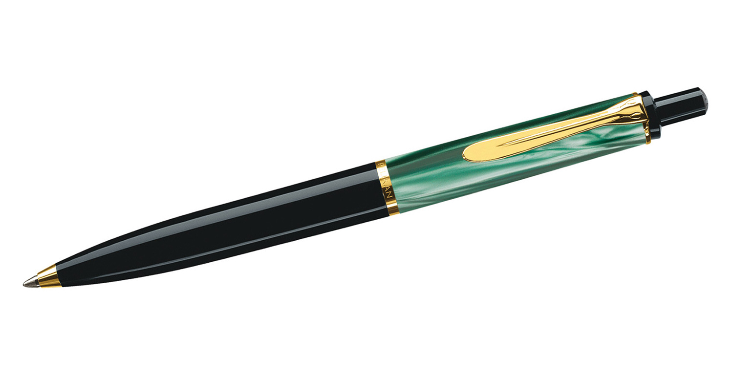 Pelikan Kugelschreiber Elegance Serie 200 Grün-Marmoriert