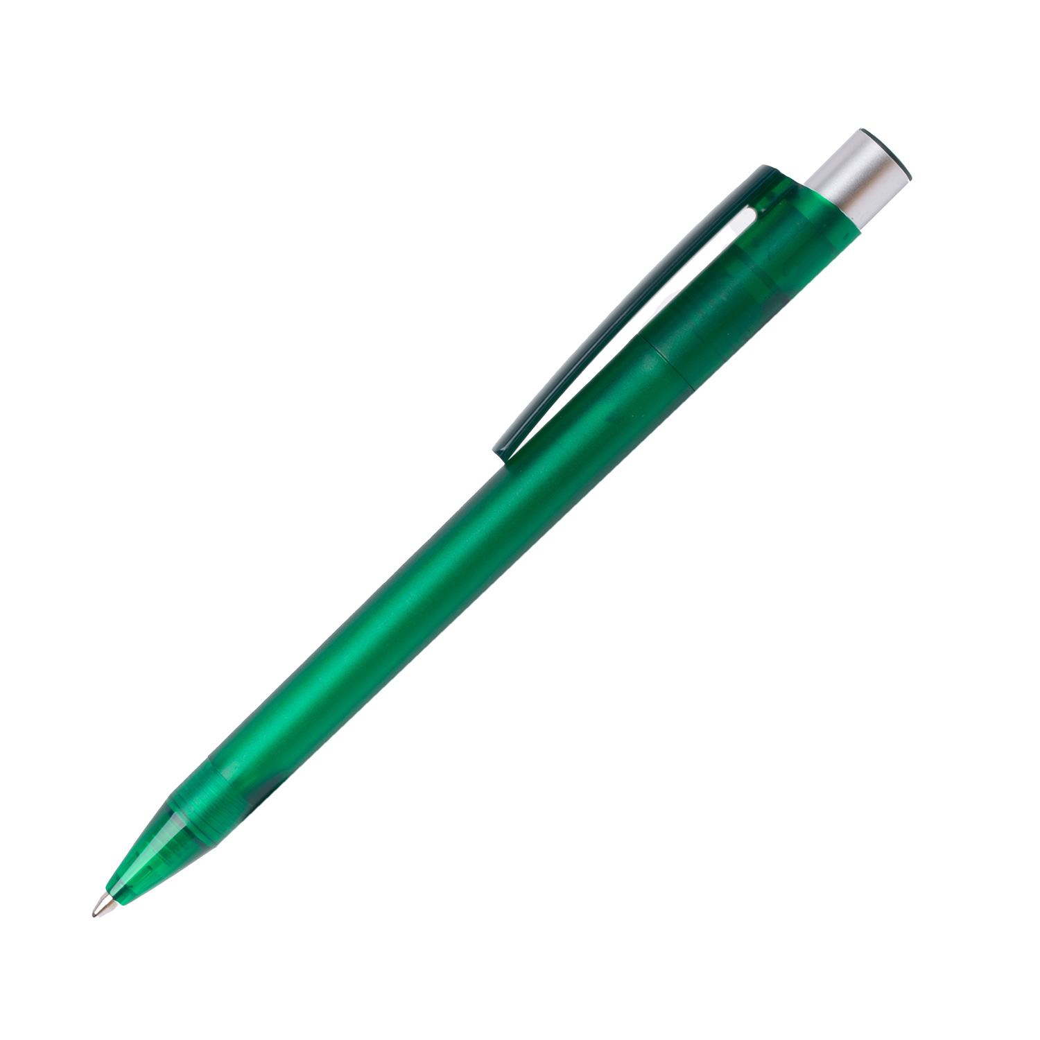 Burger Swiss Pen Kugelschreiber Delta Classic 803 Transparent Tannengrün