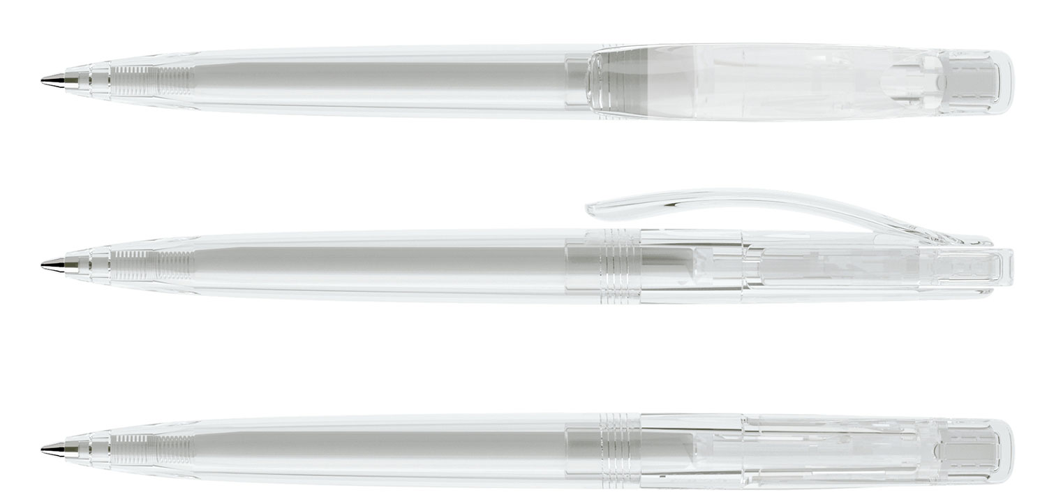 Prodir Kugelschreiber DS2 PTT T01 Clear Transparent