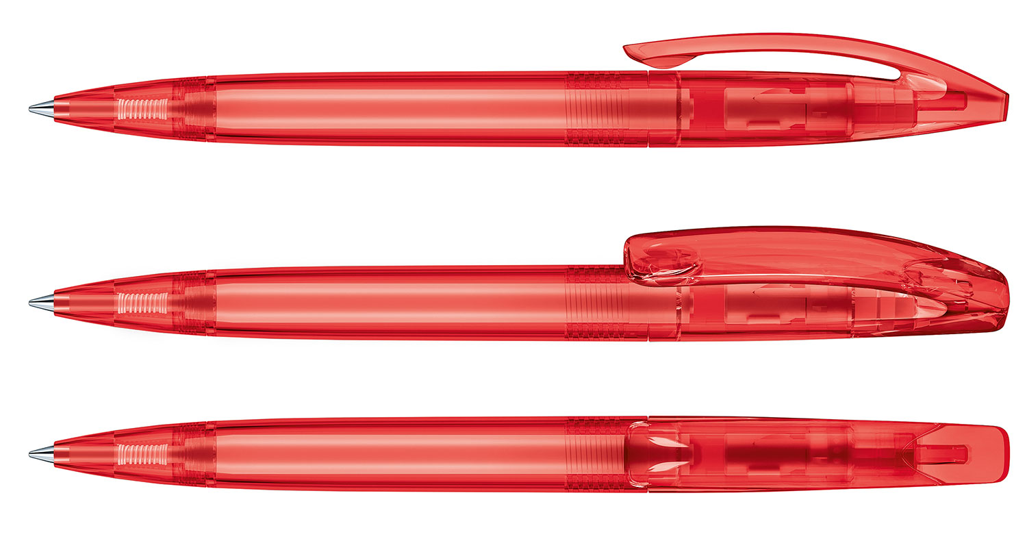 Senator Kugelschreiber Bridge Rot Clear