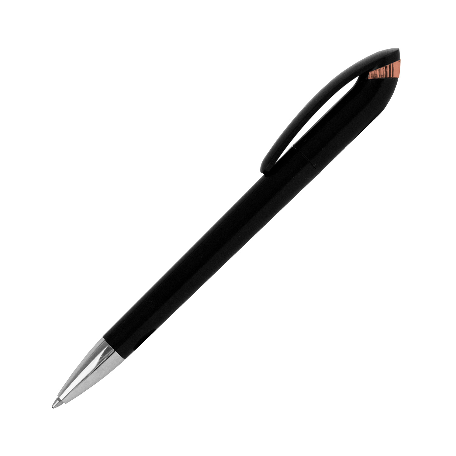 Burger Swiss Pen Kugelschreiber Beo Identity 213 Schwarz - Transparent Orange