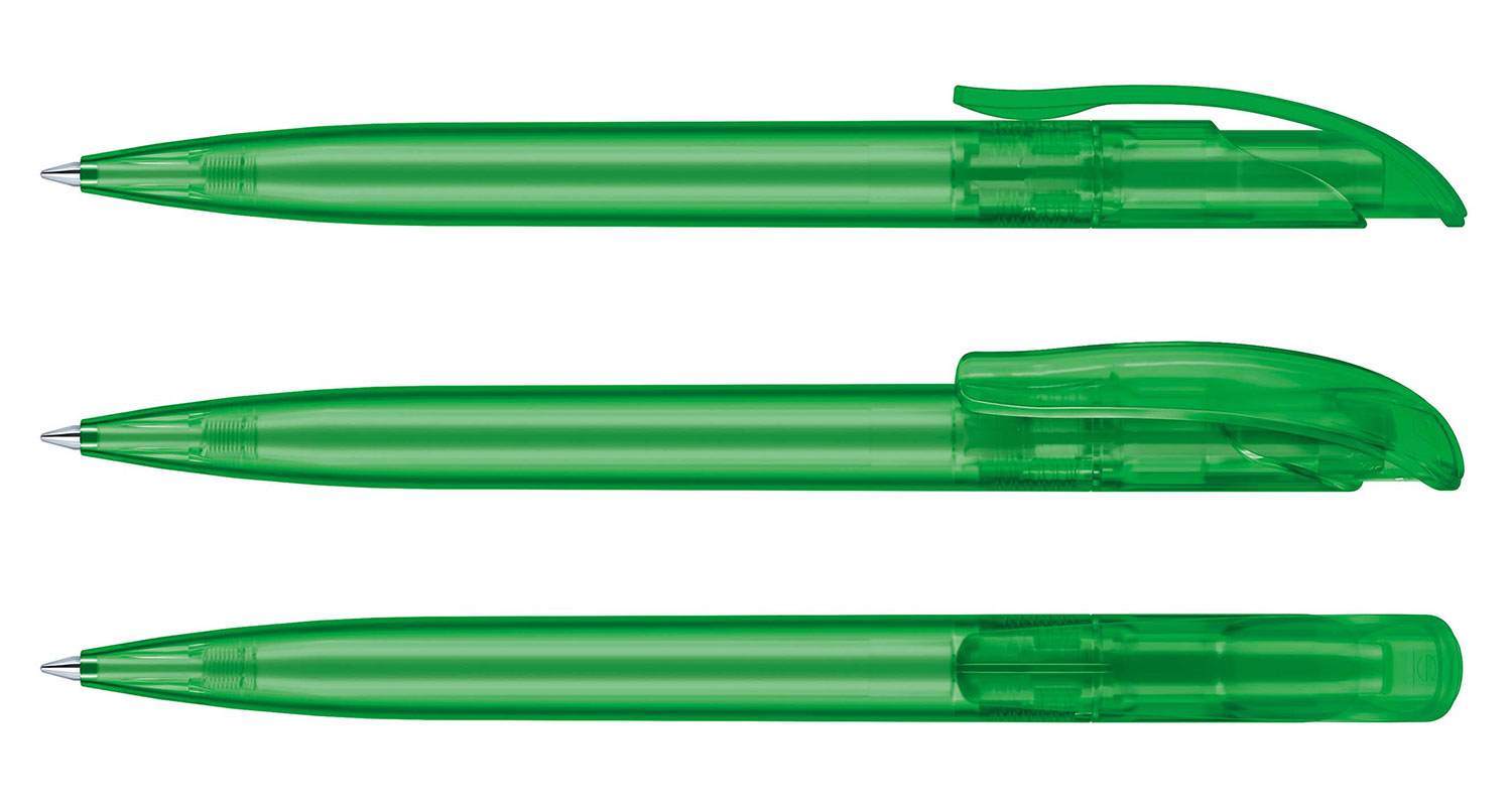 Senator Kugelschreiber Challenger Grün Gefrostet