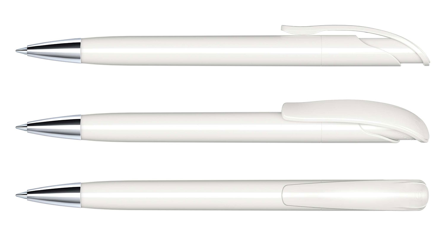 Senator Kugelschreiber Challenger Weiss Poliert MT