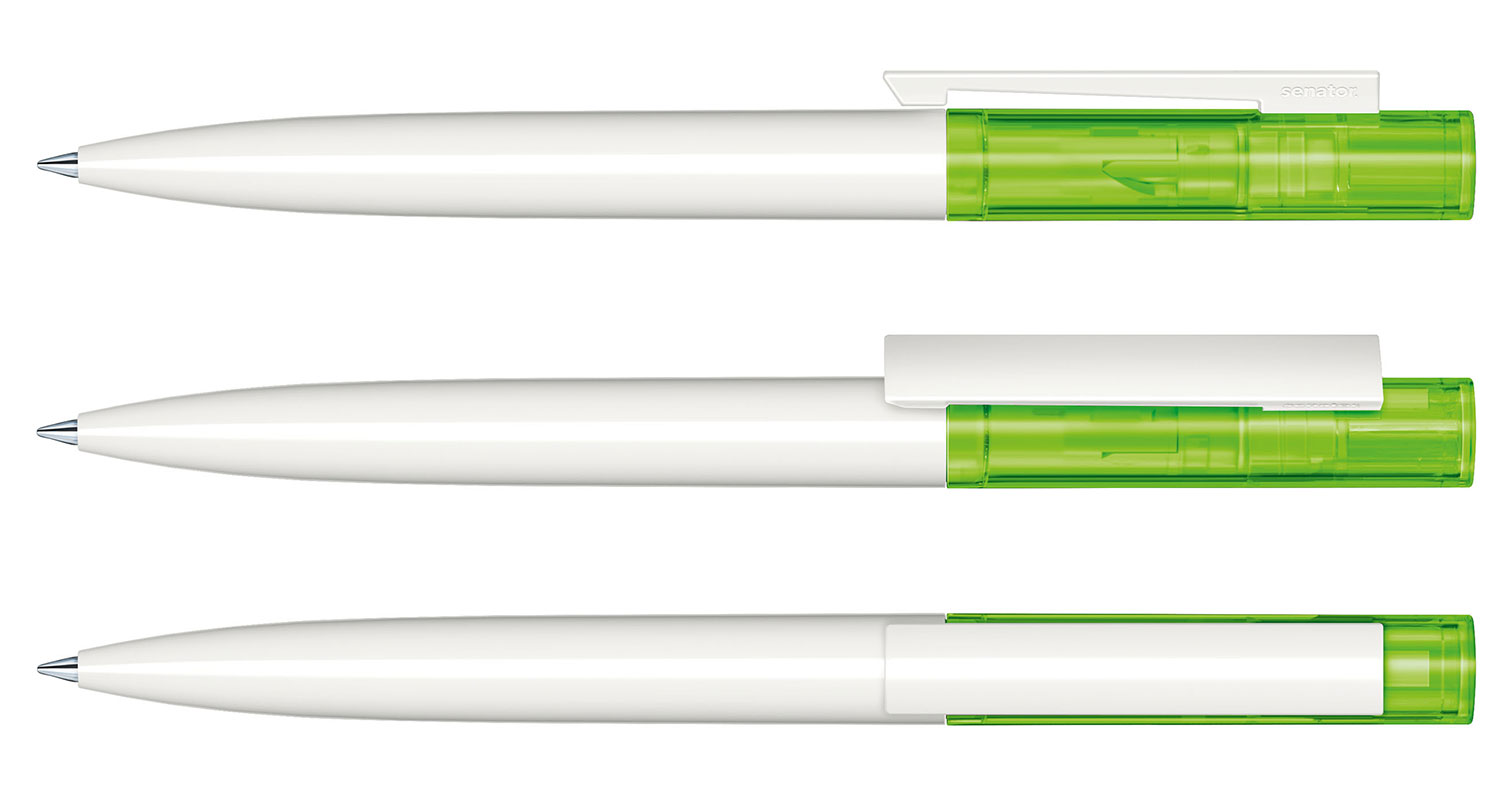 Senator Kugelschreiber Headliner Basic Hellgrün Clear
