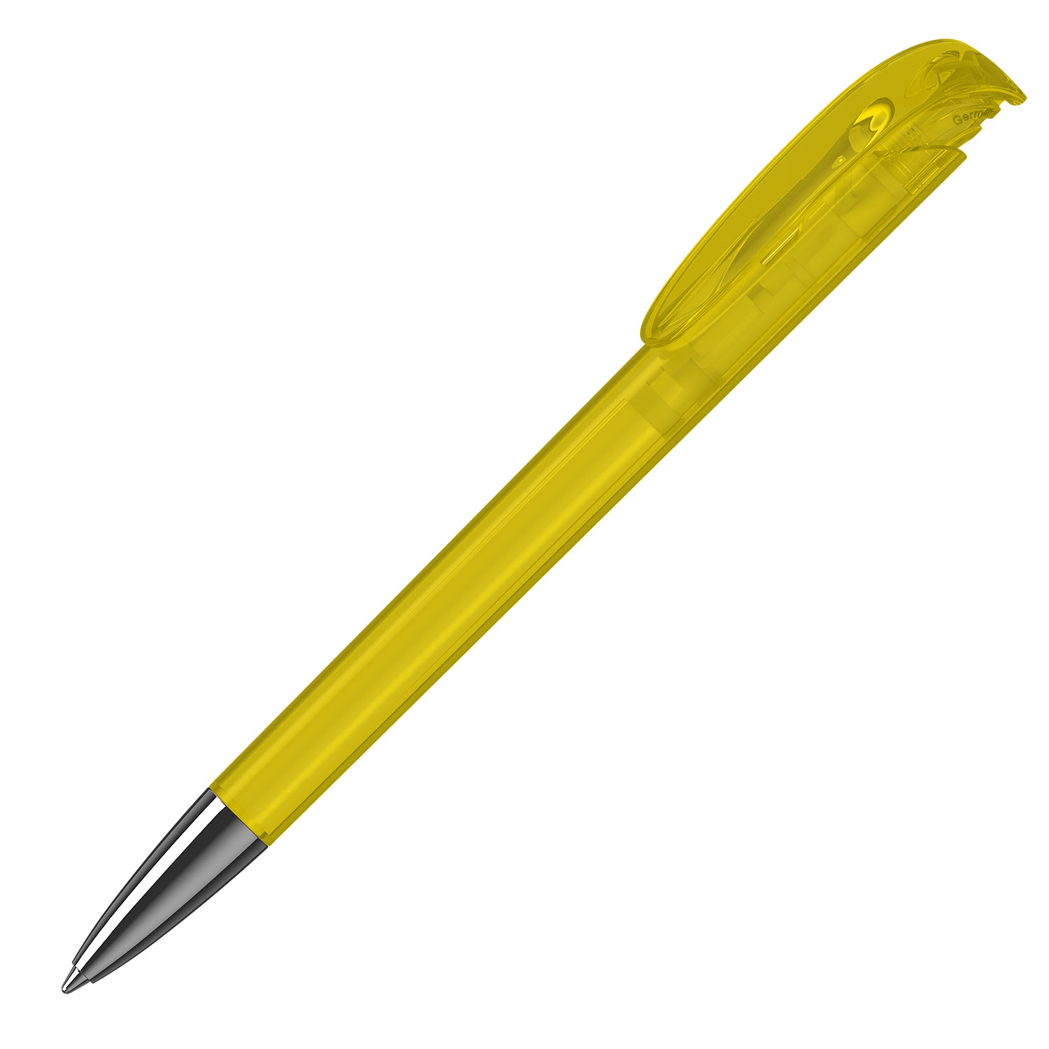 Klio Kugelschreiber Jona Transparent Mn Gelb