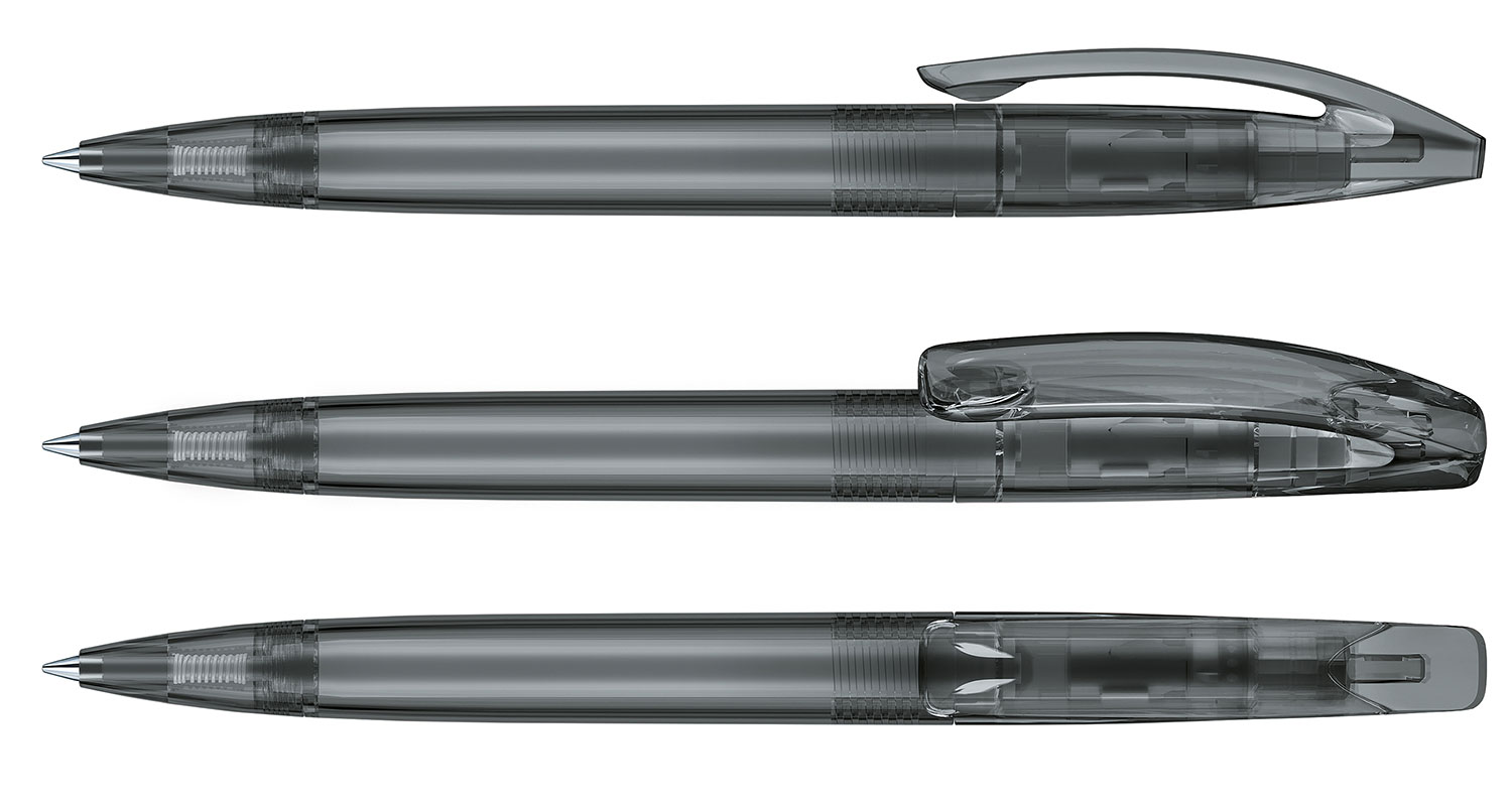 Senator Kugelschreiber Bridge Dunkelgrau Clear