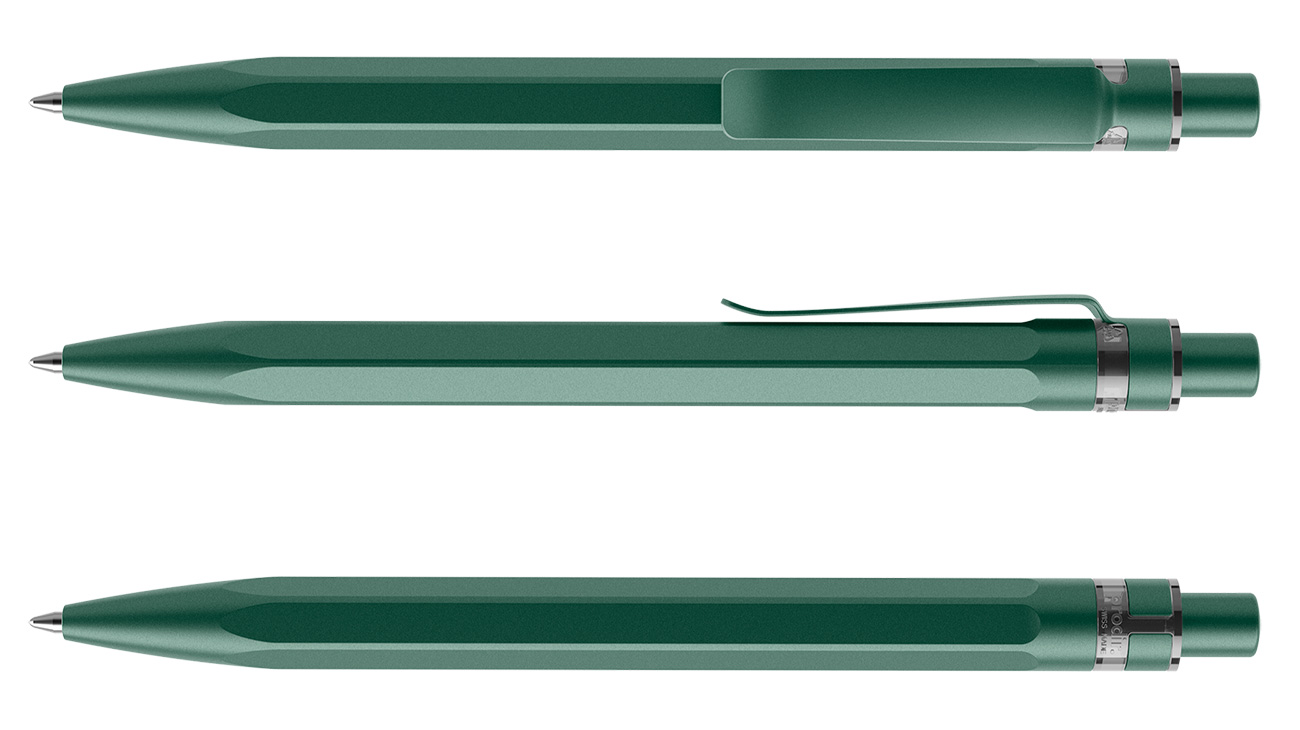 Prodir Kugelschreiber QS50 PQS Q40 Dolomite Stone Malachit Grün