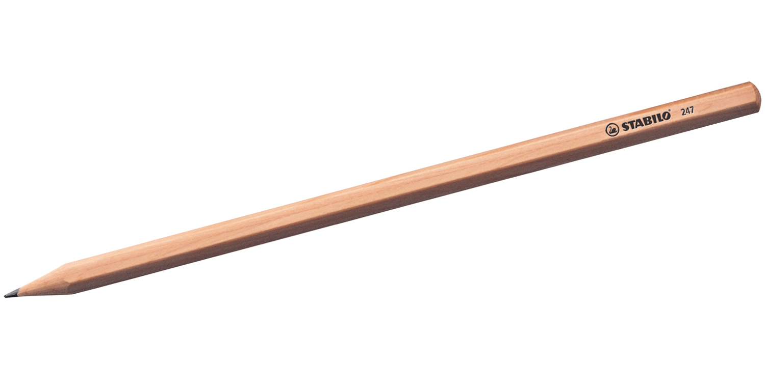 STABILO Bleistift pure 247 Natur