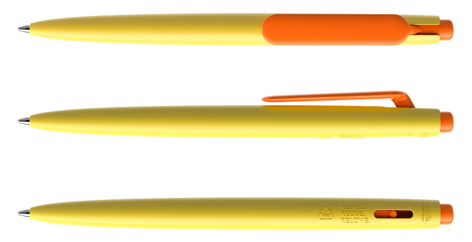 Prodir Kugelschreiber DS11 PMP M07 P10 Gelb-Orange