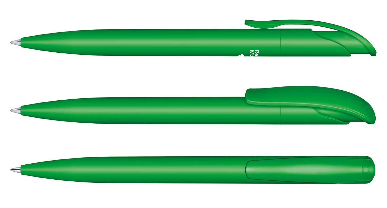 Senator Kugelschreiber Challenger Recycled Grün Matt