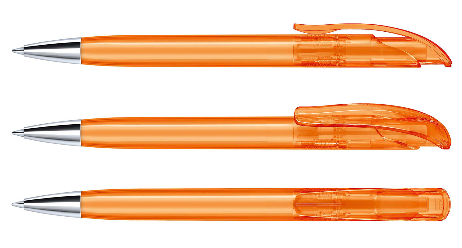 Senator Kugelschreiber Challenger MT Orange Clear