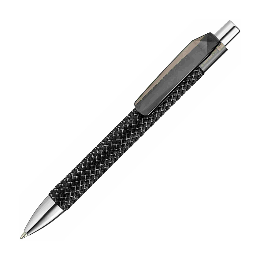 Quatron Pen Kugelschreiber Fashion Transparent Anthrazit