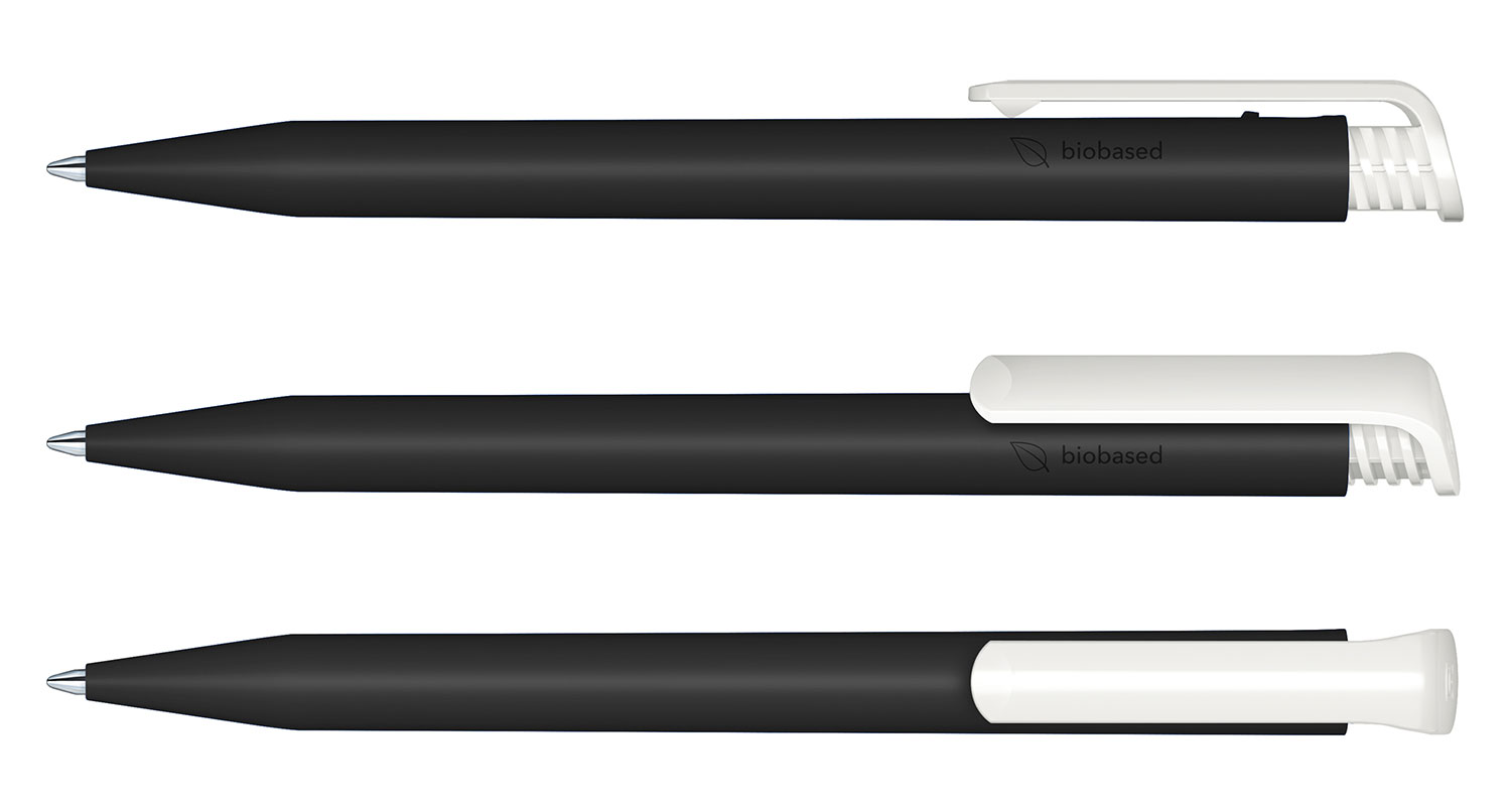 Senator Kugelschreiber Super Hit Bio Schwarz Matt