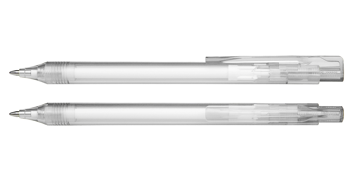 Schneider Kugelschreiber Essential Transparent Weiß