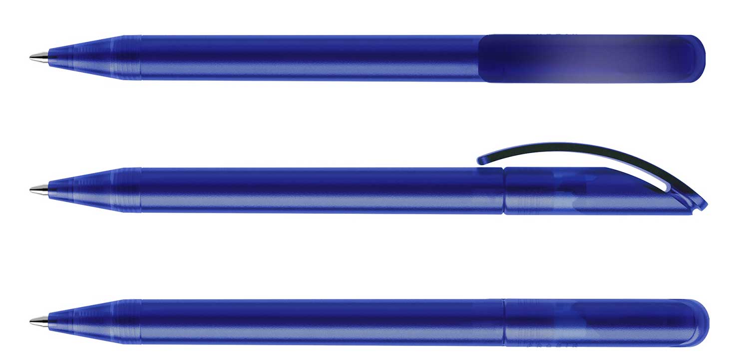 Prodir Kugelschreiber DS3 TFF F50 Classic Blue Frosted