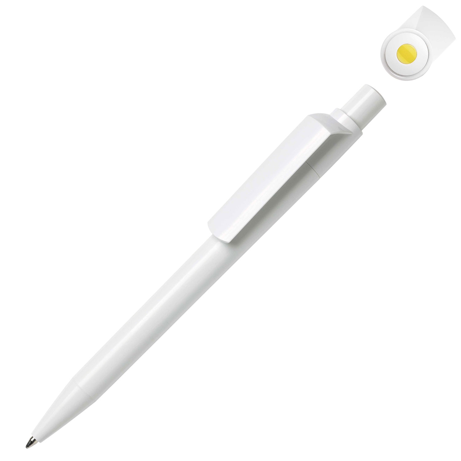 Quatron Kugelschreiber Dot Solid Gelb