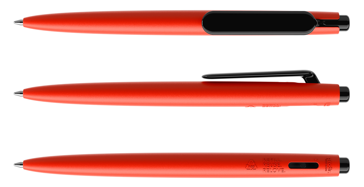 Prodir Kugelschreiber DS11 PMP M20 P75 Rot-Schwarz