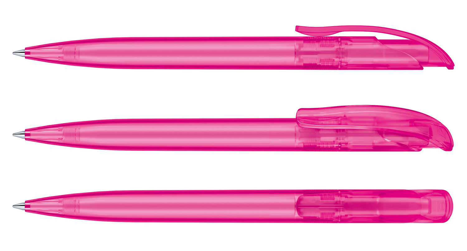 Senator Kugelschreiber Challenger Pink Gefrostet