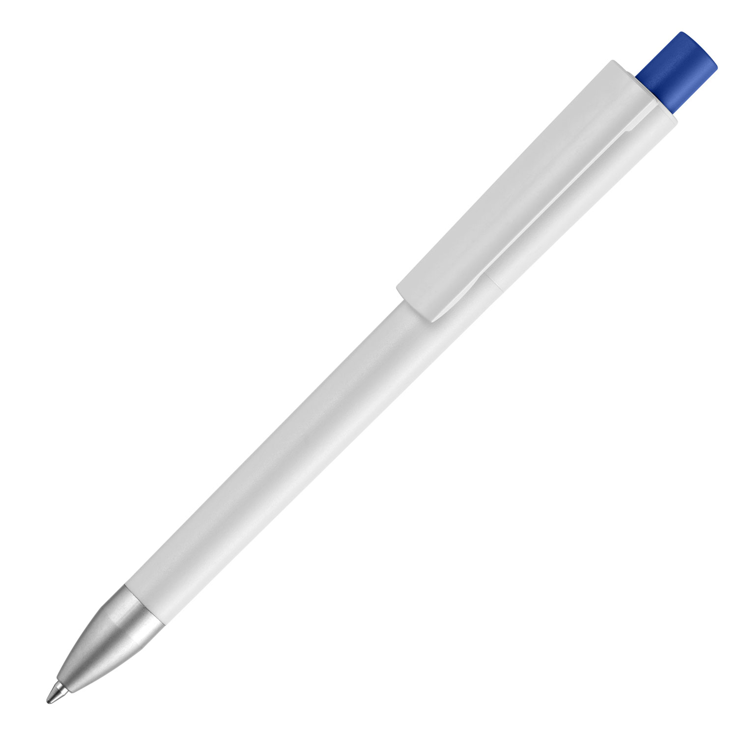 Quatron Kugelschreiber Cloud Solid Color Mittelblau