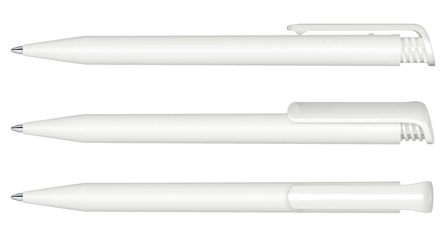 Senator Kugelschreiber Super Hit Weiss Matt