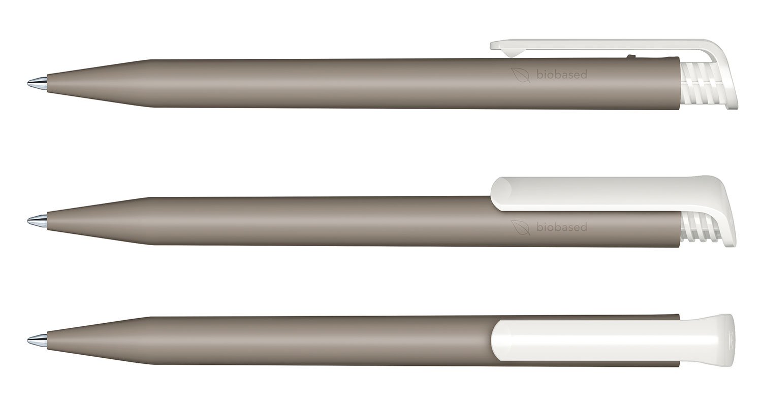 Senator Kugelschreiber Super Hit Bio Warm Grey Matt