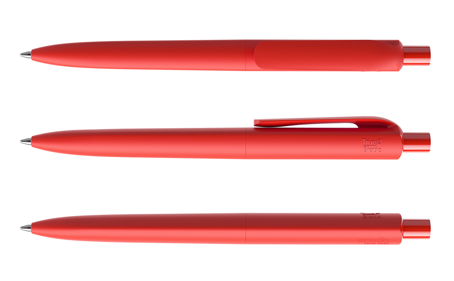 Prodir Kugelschreiber DS8 PBB B22 Chili Rot True Biotic