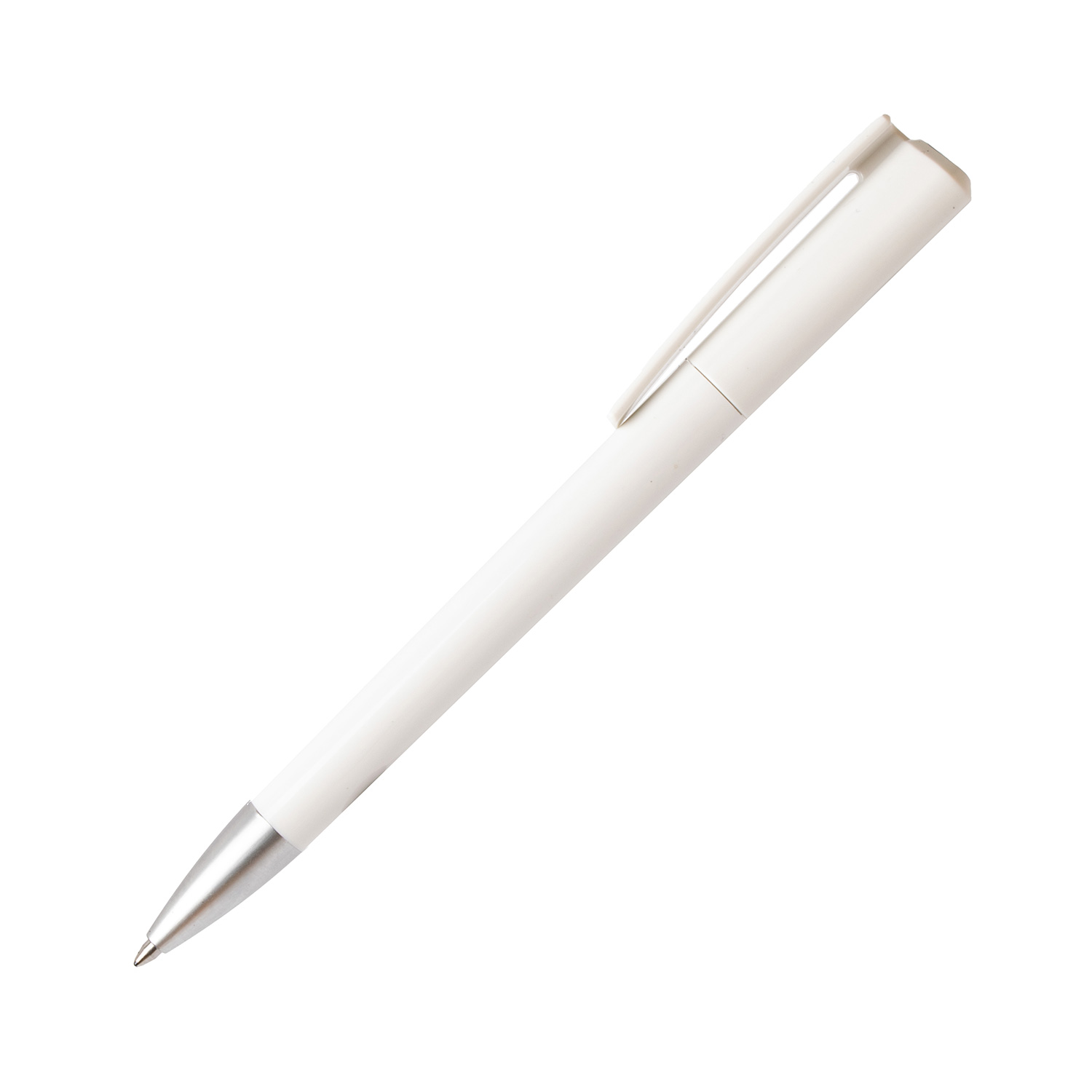 Burger Swiss Pen Kugelschreiber Elan Elegance 1002 Kristallweiß