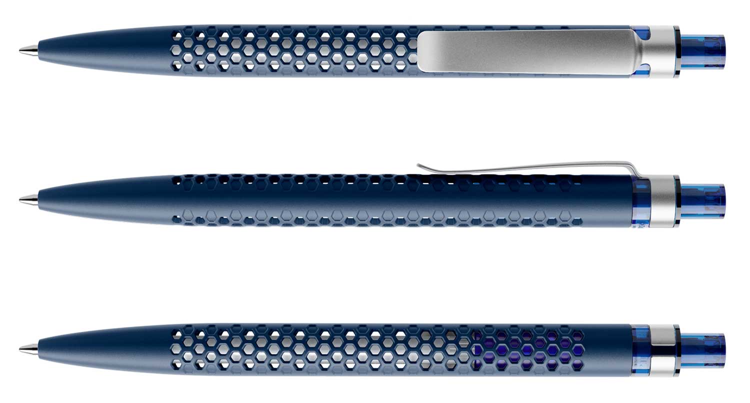 Prodir Kugelschreiber QS40 PMS M62 Sodalit Blau Matt Metall-Clip