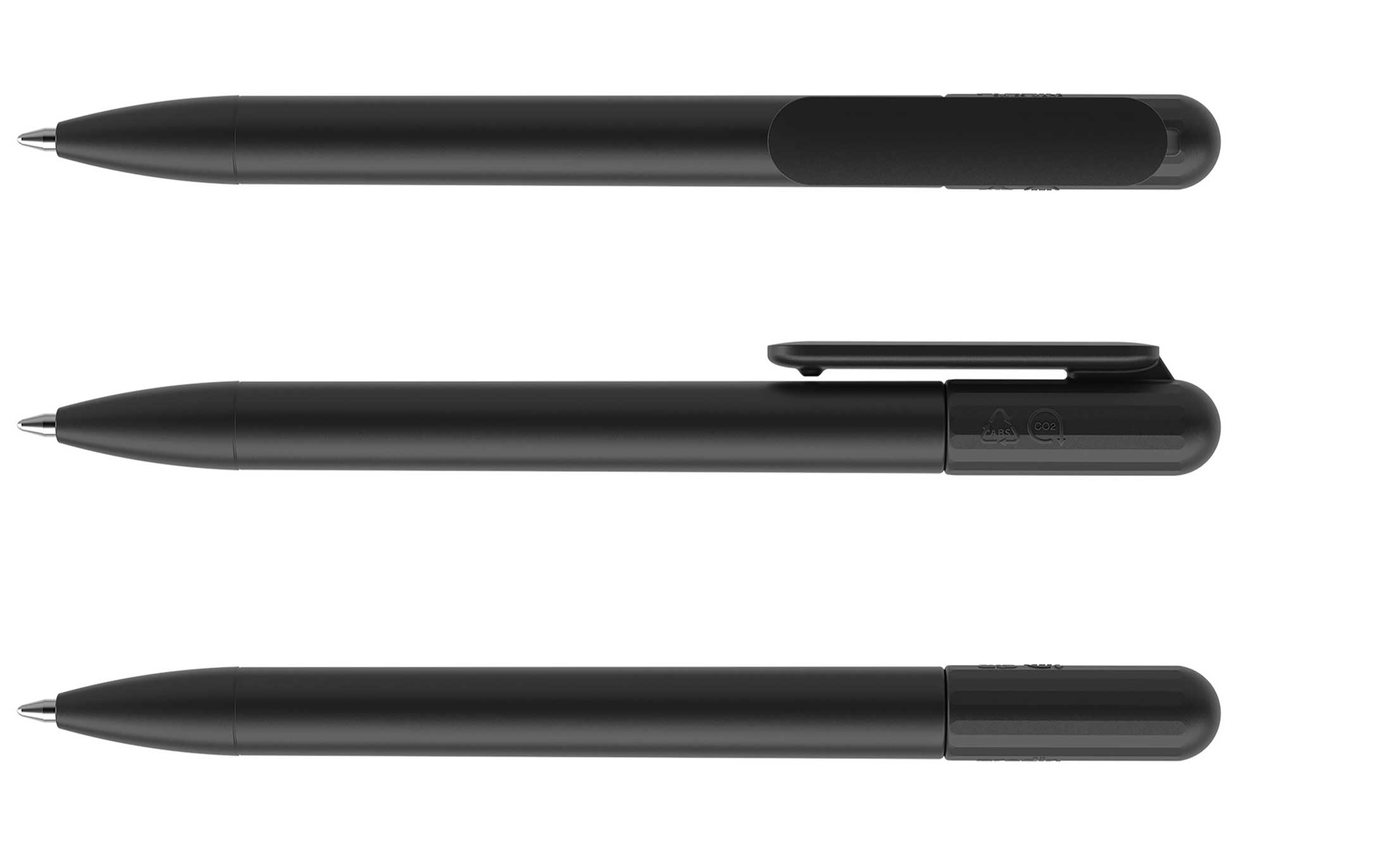 Prodir Kugelschreiber DS6 S TMM M75 Schwarz Matt