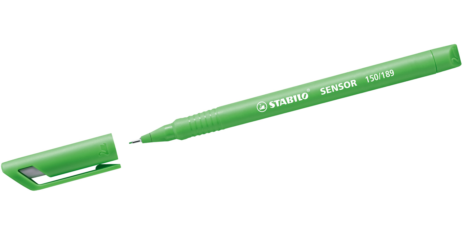 STABILO Fineliner sensor Hellgrün