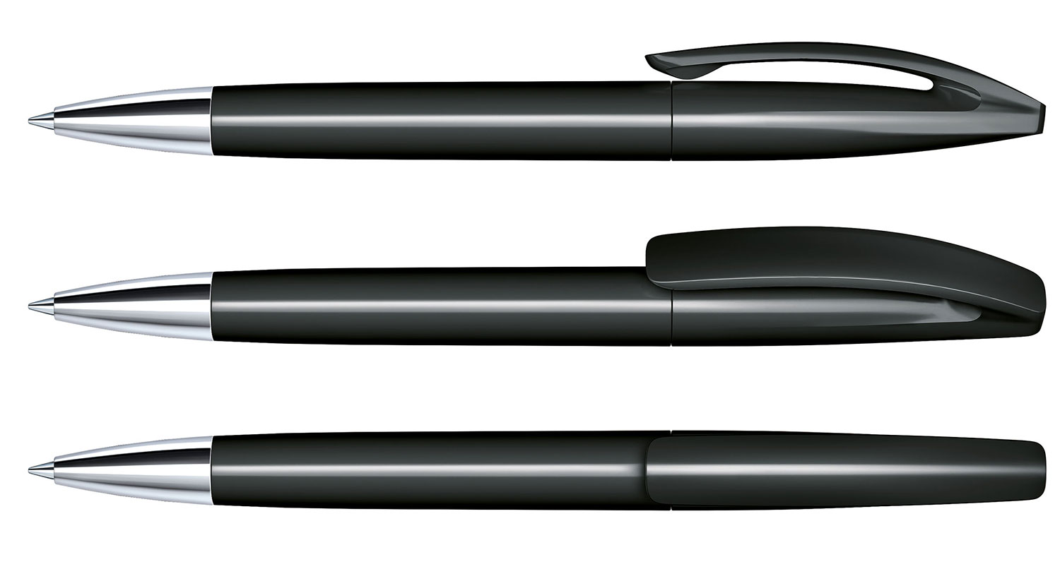 Senator Kugelschreiber Bridge MT Schwarz Poliert