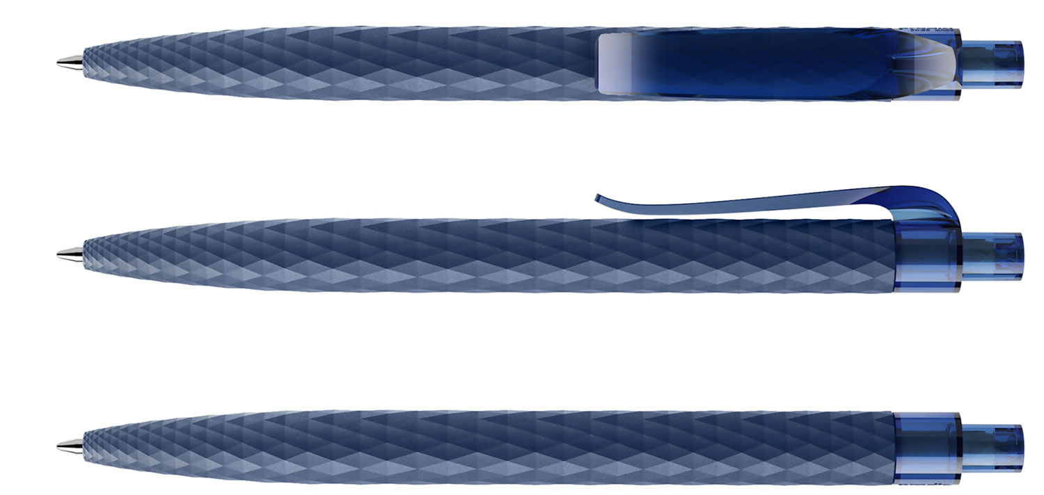 Prodir Kugelschreiber QS01 PRT R62 Sodalit Blau Soft-Touch