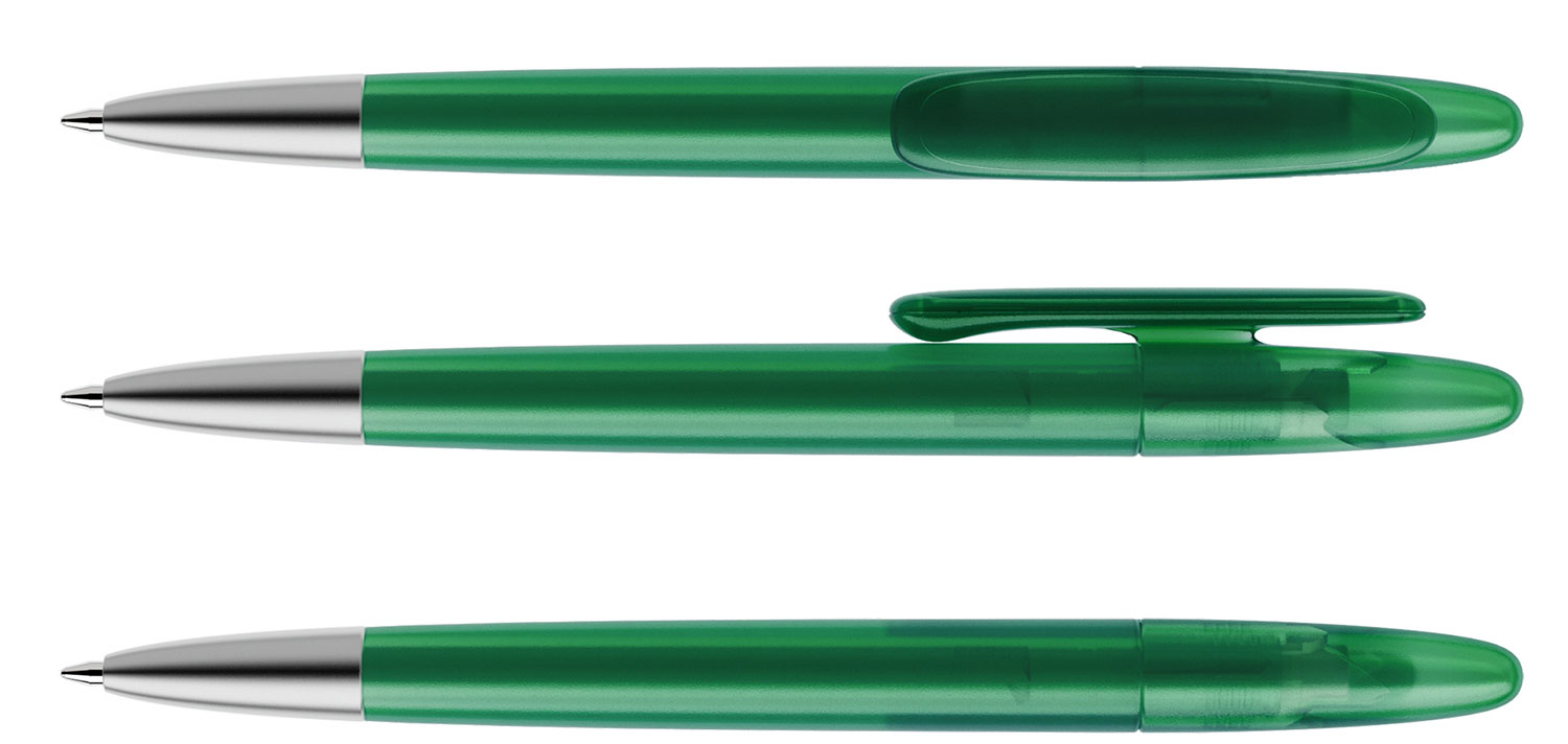 Prodir Kugelschreiber DS5 TFS F42 Dunkelgrün Gefrostet