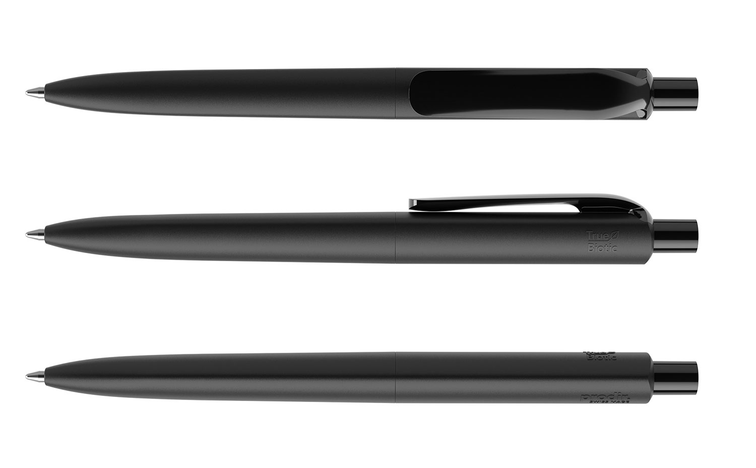 Prodir Kugelschreiber DS8 PBB B75 Schwarz True Biotic