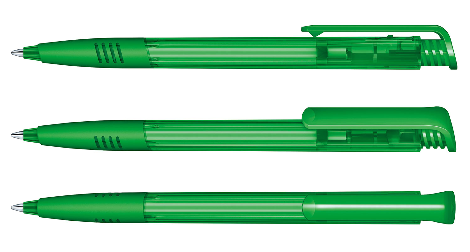 Senator Kugelschreiber Super Hit Grün Clear SG