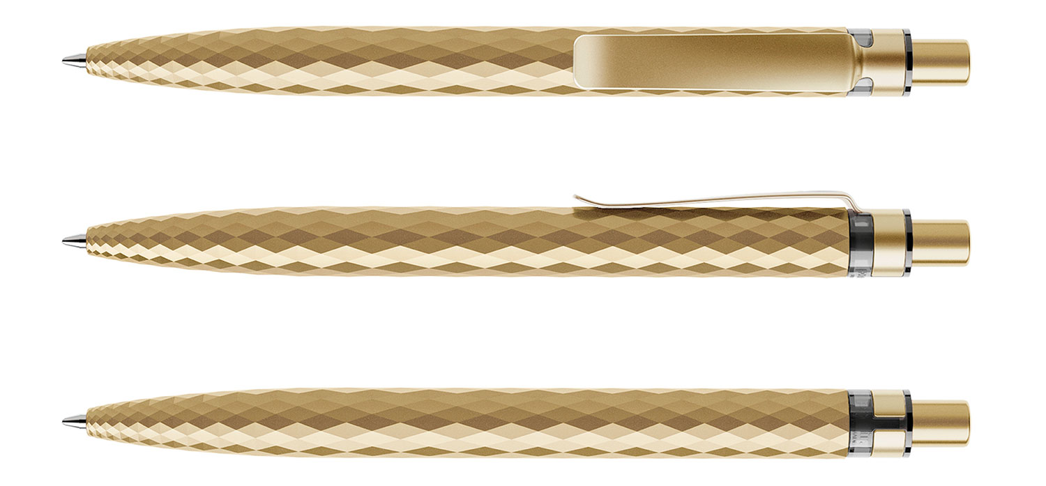 Prodir Kugelschreiber QS01 PQS Q13 Gold Stone