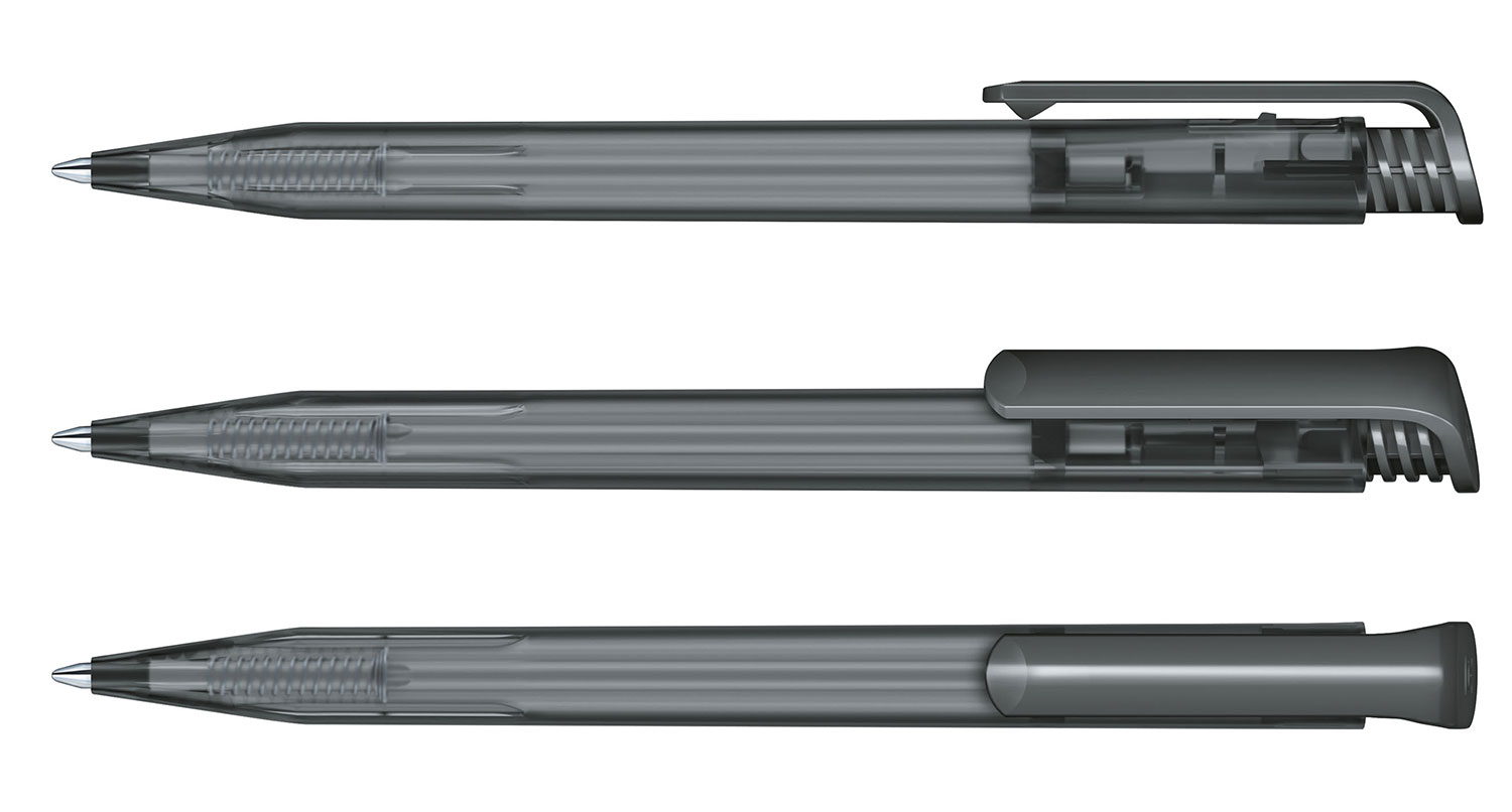 Senator Kugelschreiber Super Hit Dunkelgrau Gefrostet