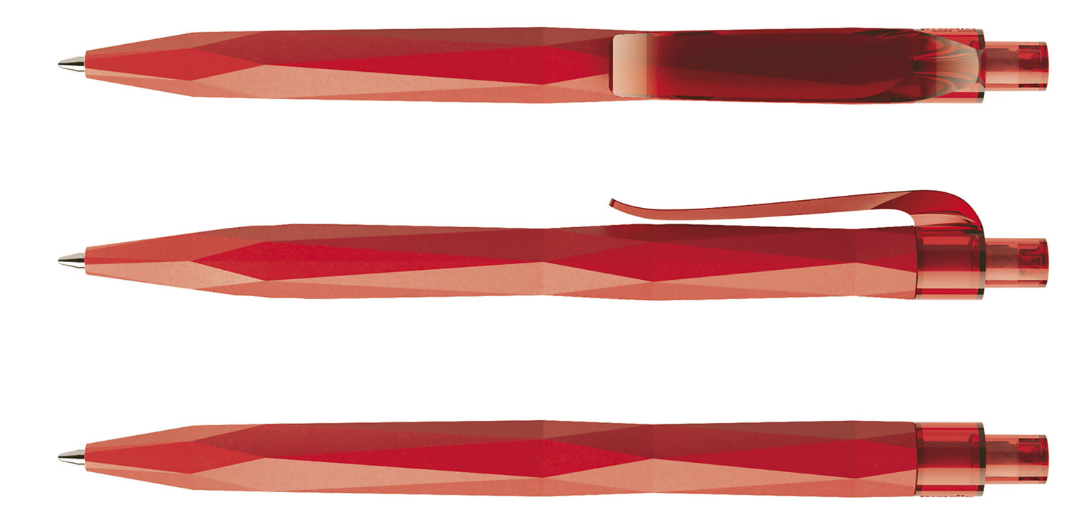 Prodir Kugelschreiber QS20 PRT R20 Rot Soft-Touch