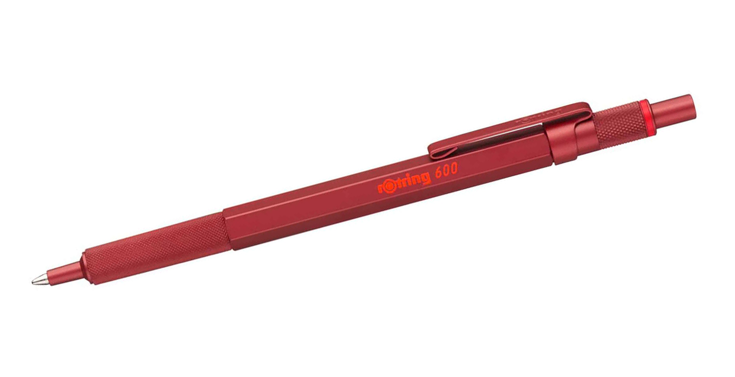 Rotring Kugelschreiber 600 Metalic-Rot