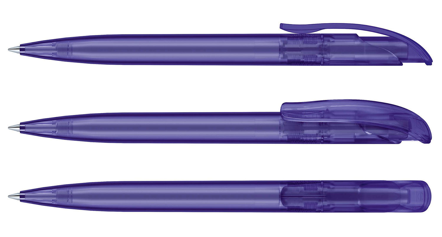 Senator Kugelschreiber Challenger Violet Gefrostet