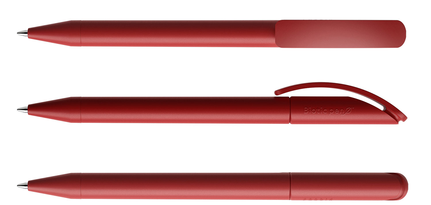 Prodir Kugelschreiber DS3 TBB B21 Rot Biotic