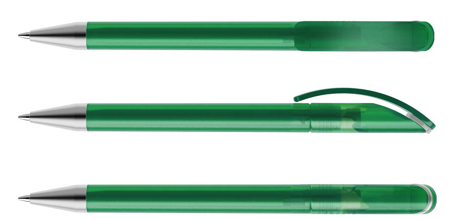 Prodir Kugelschreiber DS3 TFS F42 Dunkelgrün Frosted
