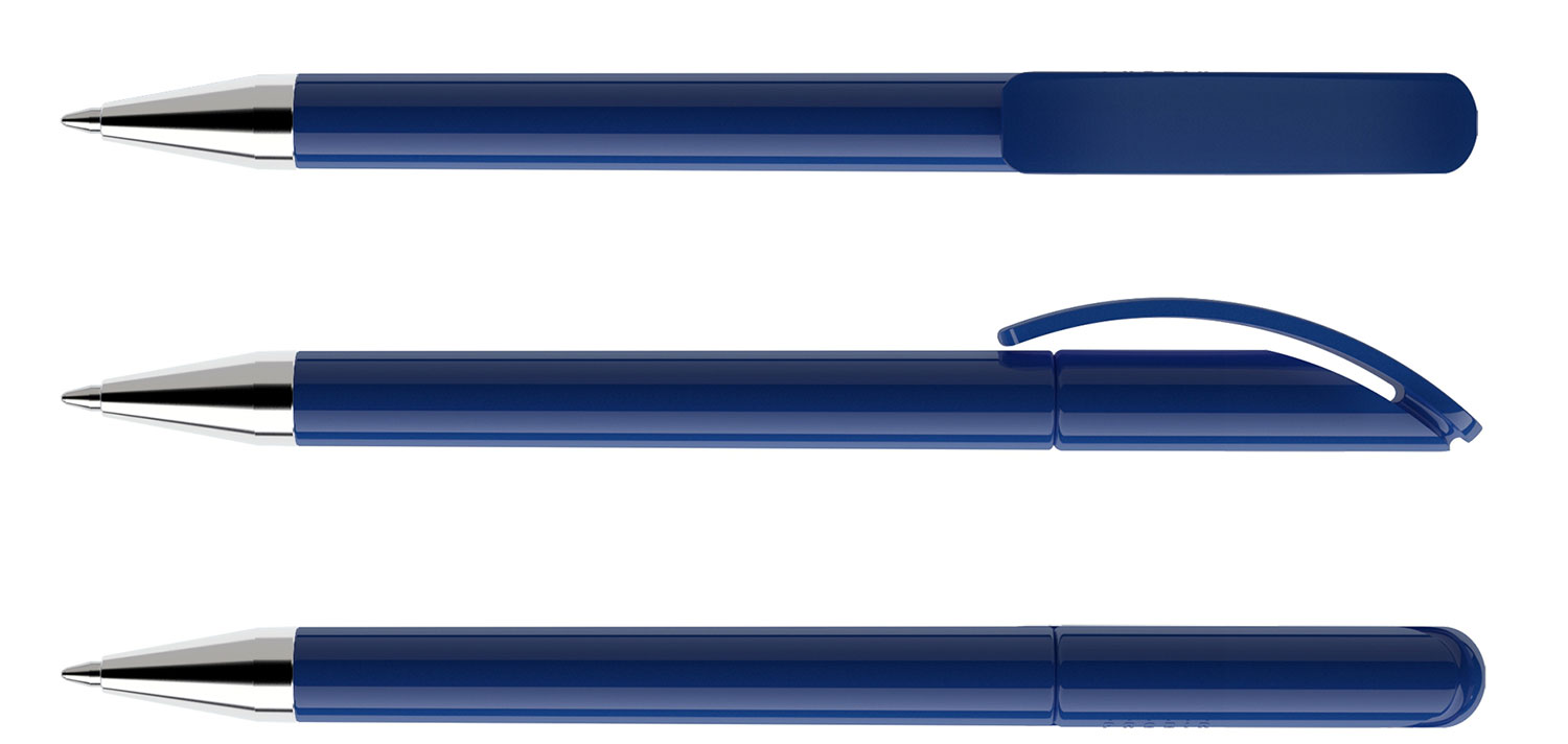 Prodir Kugelschreiber DS3 TPC P52 Blau Poliert