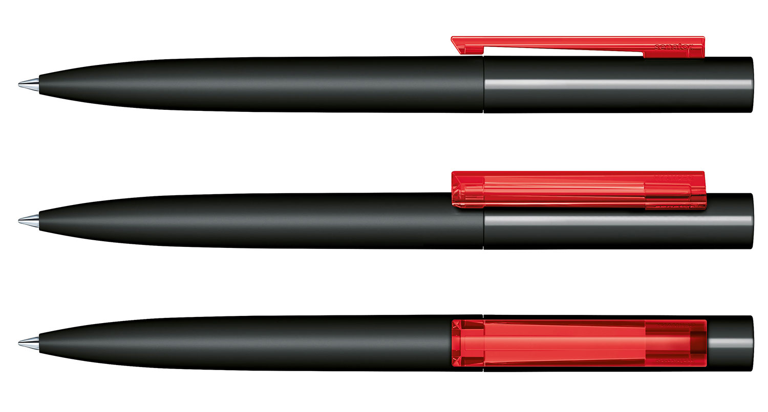 Senator Kugelschreiber Headliner Rot Soft Touch