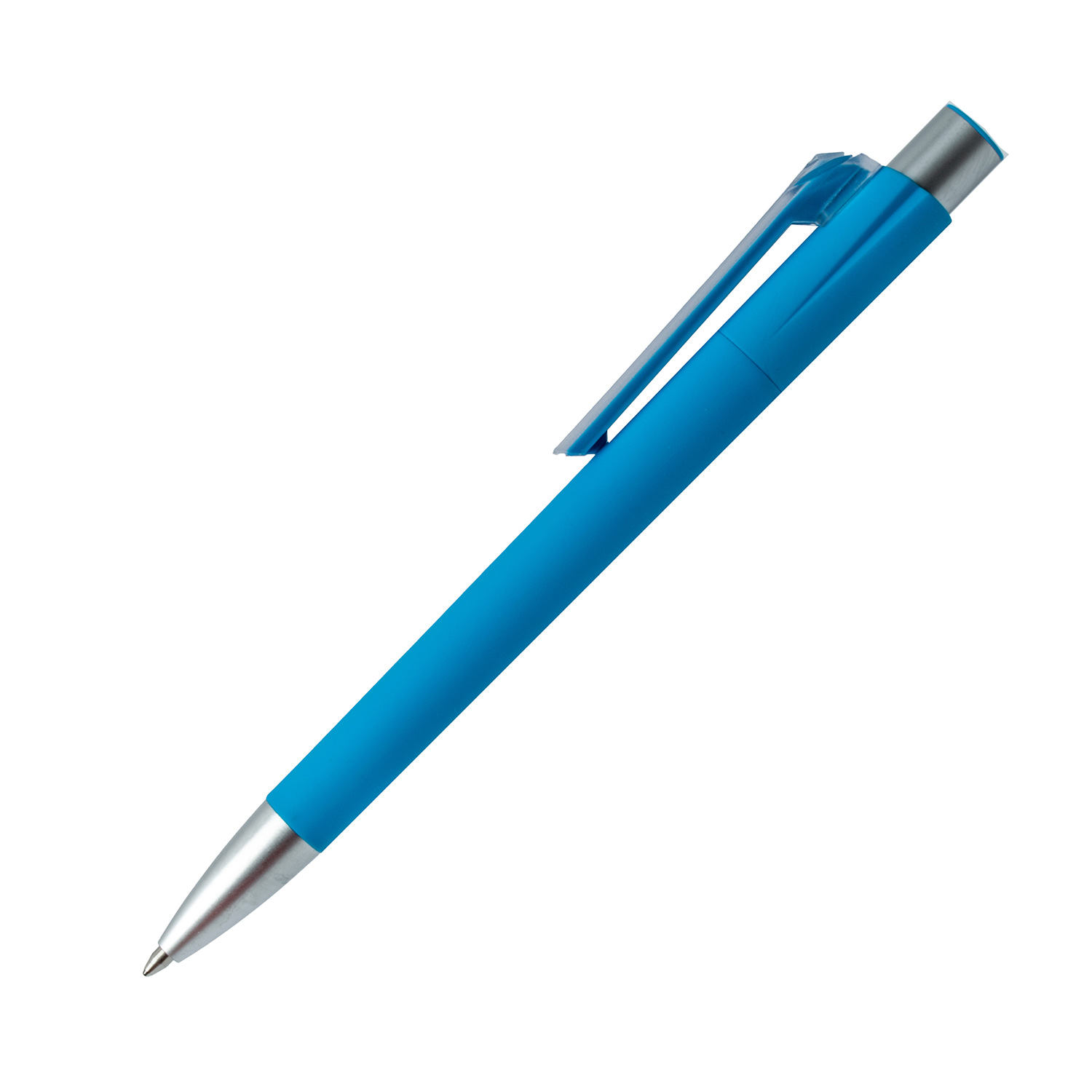 Burger Swiss Pen Kugelschreiber Prisma Soft Crystal 1103 Hellblau